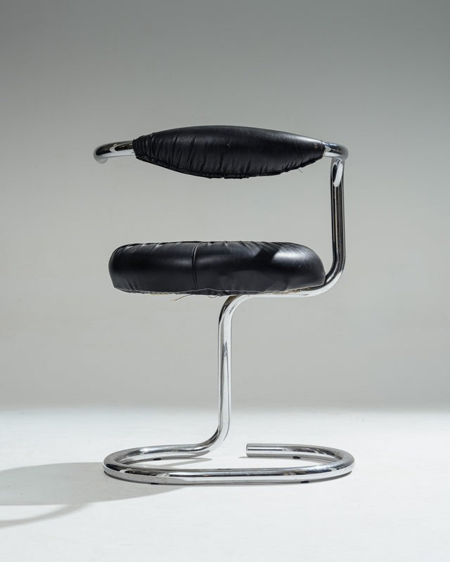 PAIRE DE CHAISES 'COBRA', GIOTTO STOPPINO, 1970s