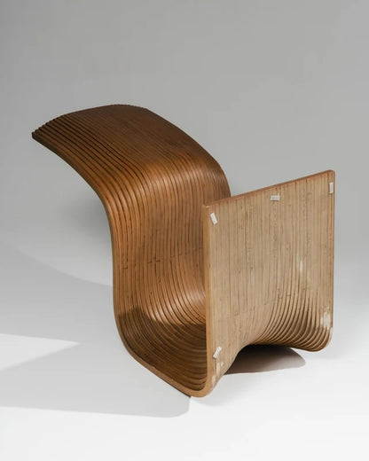 PAIR OF BAMBOO CHAIRS, ALEJANDRO ESTRADA, PIEGATTO, 2000s