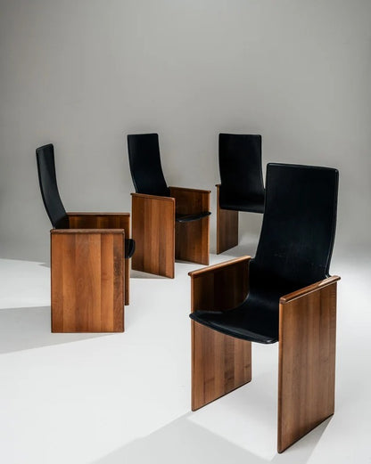 PAIRE DE CHAISES 'TORCELLO', AFRA & TOBIA SCARPA, STILDOMUS, 1960s