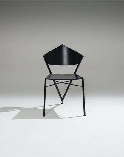 PAIRE DE CHAISES 'D-TEC' POSTMODERNES, VICTORY, 1980s