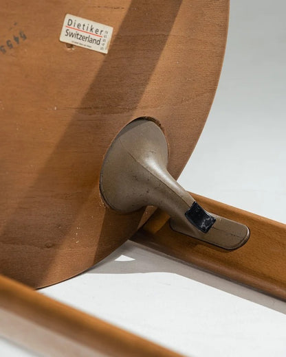 SET DE 4 CHAISES EN HÊTRE MASSIF, BRUNO REY, DIETIKER, 1980s