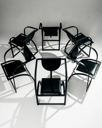 SET DE 6 CHAISES 'COSINUS', KARL FRIEDRICH FÖRSTER, KFF, 1980s