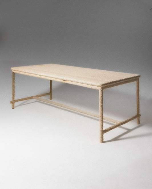 Ondes dining table in solid maple wood