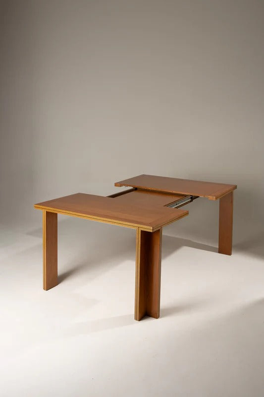 TABLE À MANGER EN BOIS, 1970s