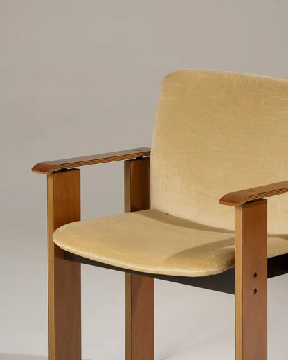 TABLE À MANGER EN BOIS, 1970s