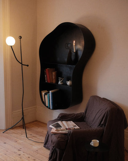 GRANDE ÉTAGÈRE NOIRE