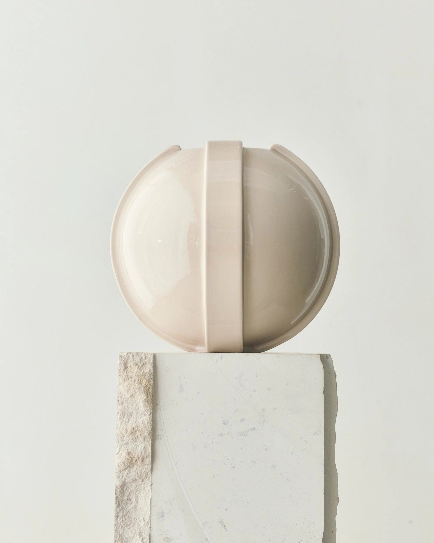 VASE VINCI 01 IVOIRE