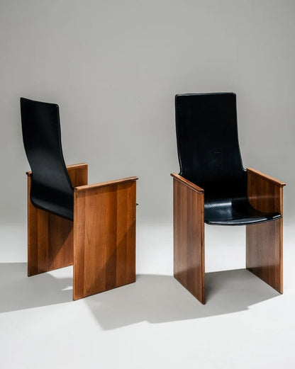PAIRE DE CHAISES 'TORCELLO', AFRA & TOBIA SCARPA, STILDOMUS, 1960s