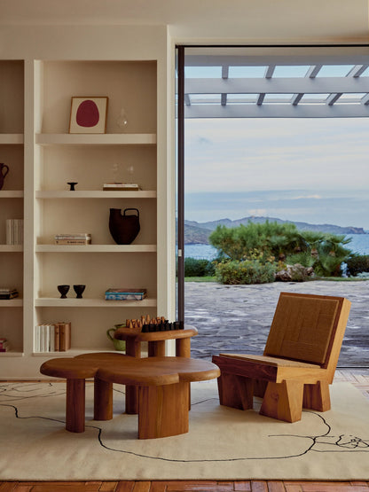 ÉCHIQUIER ALLEGRA EN TECK MASSIF