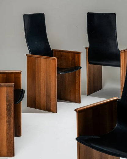 PAIRE DE CHAISES 'TORCELLO', AFRA & TOBIA SCARPA, STILDOMUS, 1960s