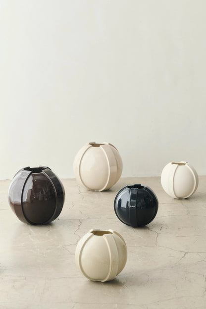 VASE VINCI 01 IVOIRE