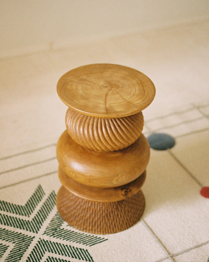 Nala wooden stool