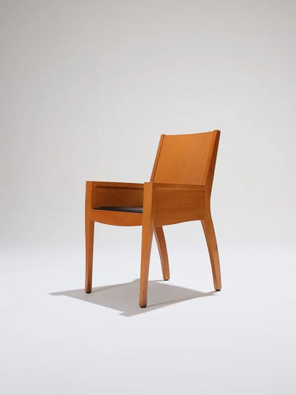 PAIR OF POSTMODERN CHAIR ARMCHAIRS, XO EDITION, MATTHEW HILTON, 1980s