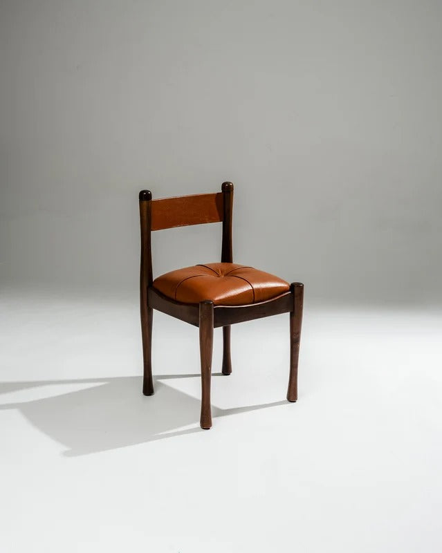 SET DE 6 CHAISES '620', SILVIO COPPOLA, BERNINI, 1960s