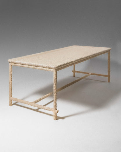 TABLE ONDES EN BOIS D'ÉRABLE MASSIF