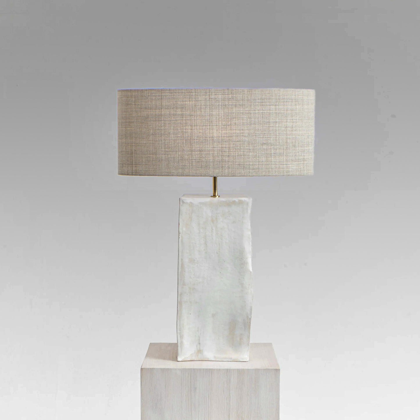 LAMPE RECTANGULAIRE EN CÉRAMIQUE