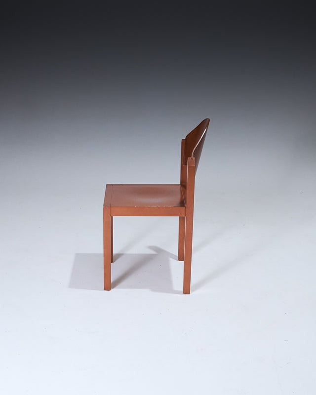 SET DE 4 CHAISES EN BOIS, THONET, 1980s