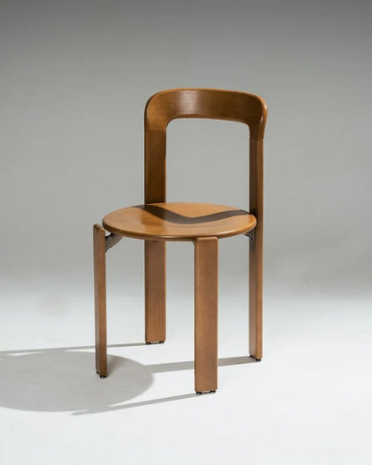 SET DE 6 CHAISES EN HÊTRE MASSIF, BRUNO REY, DIETIKER, 1980s