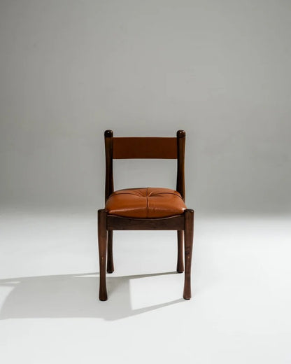 SET OF 4 '620' CHAIRS, SILVIO COPPOLA, BERNINI, 1960s