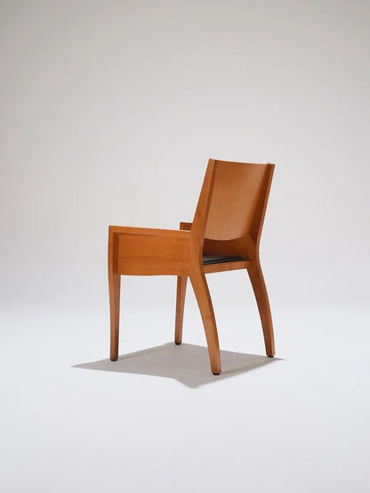 PAIR OF POSTMODERN CHAIR ARMCHAIRS, XO EDITION, MATTHEW HILTON, 1980s