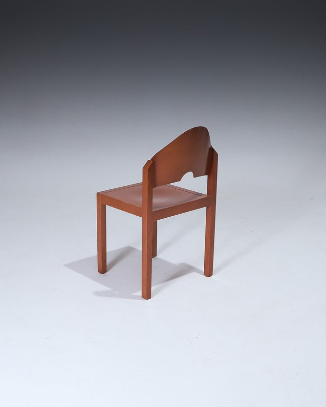 PAIRE DE CHAISES EN BOIS, THONET, 1980s