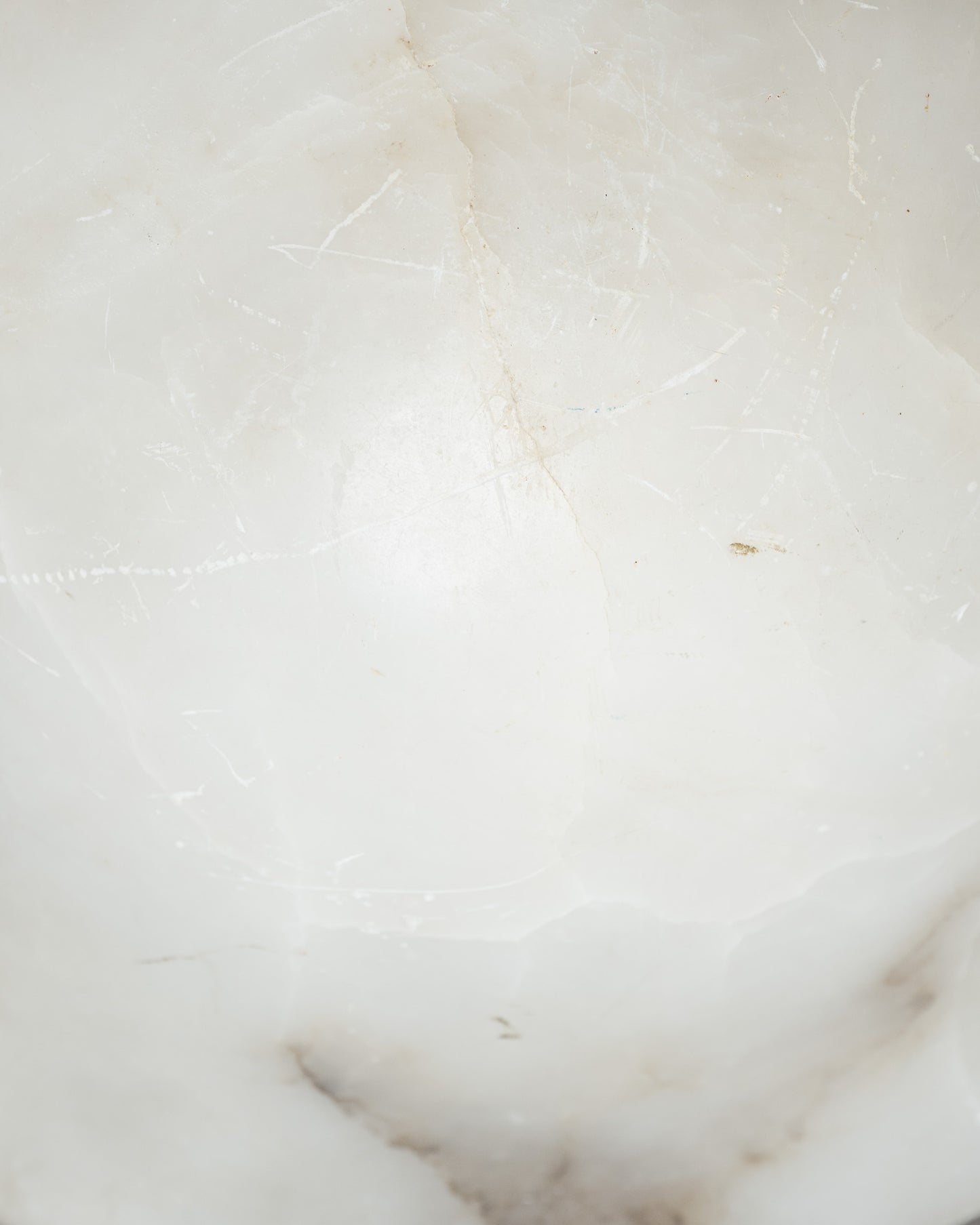 ALABASTER SUSPENSION LIGHT, 1940s