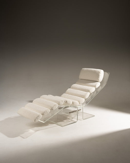 CHAISE LONGUE EN PLEXIGLASS, 1970s
