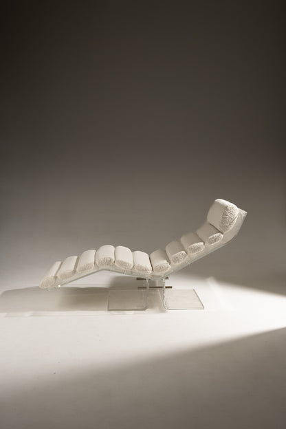PLEXIGLASS LOUNGE CHAIR, 1970s