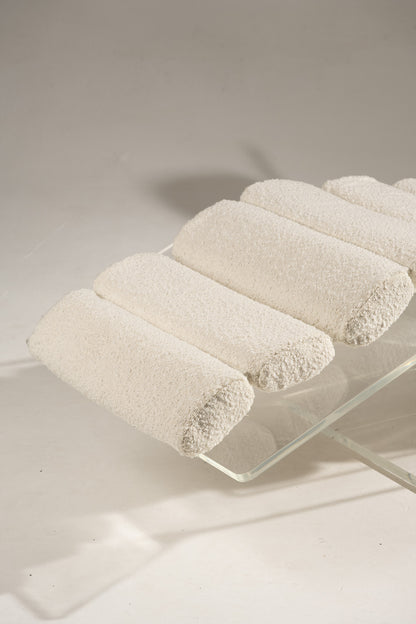 PLEXIGLASS LOUNGE CHAIR, 1970s