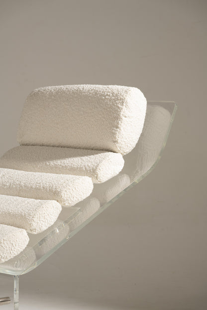 PLEXIGLASS LOUNGE CHAIR, 1970s