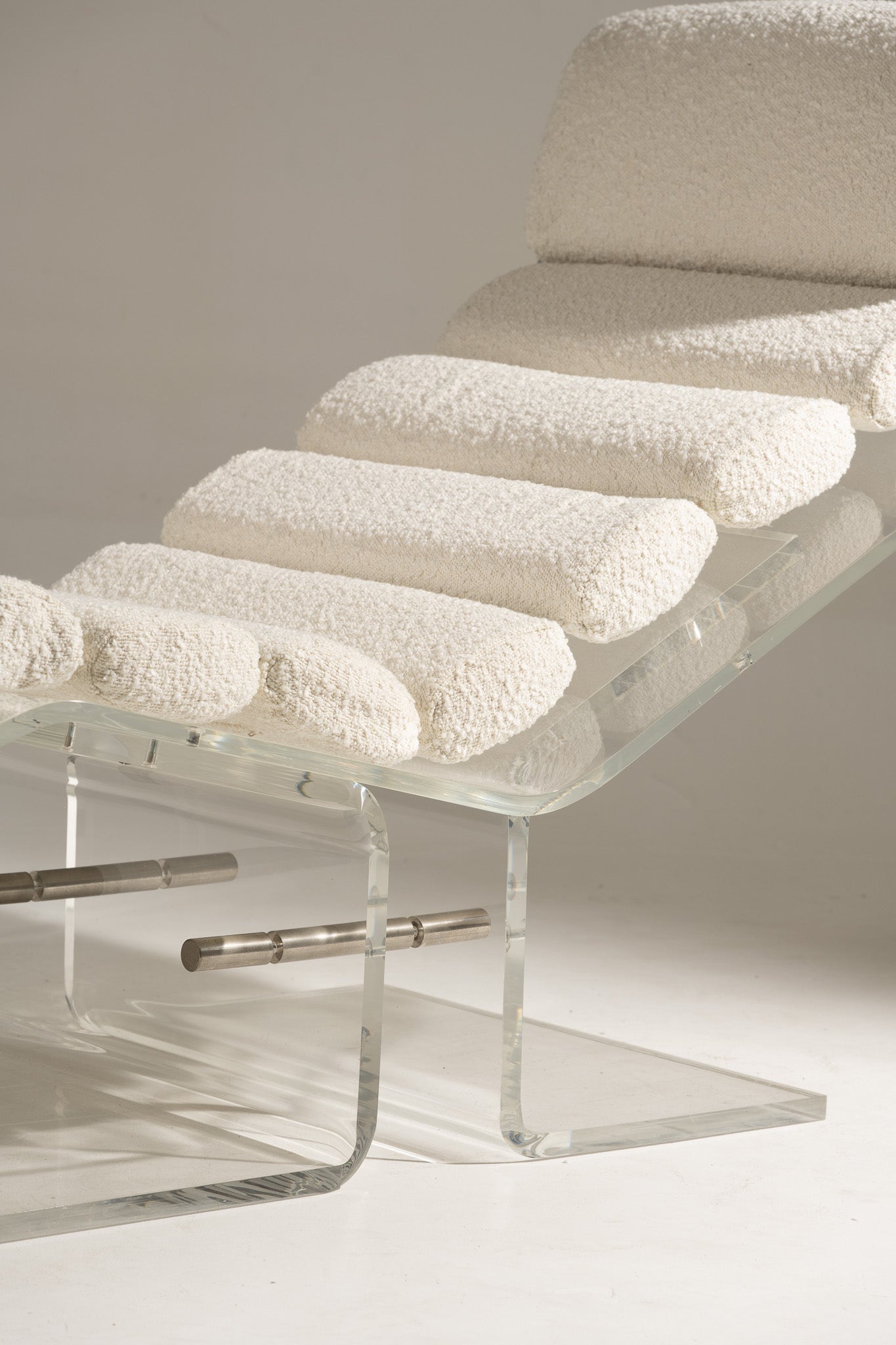 PLEXIGLASS LOUNGE CHAIR, 1970s