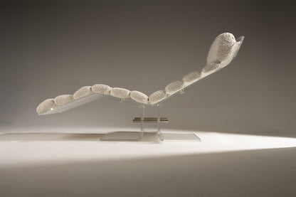 PLEXIGLASS LOUNGE CHAIR, 1970s