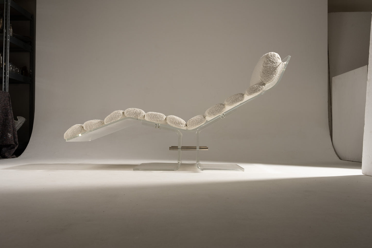 PLEXIGLASS LOUNGE CHAIR, 1970s