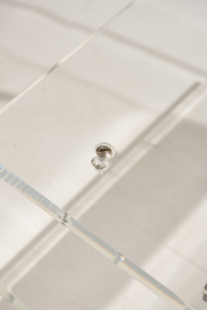 PLEXIGLASS LOUNGE CHAIR, 1970s