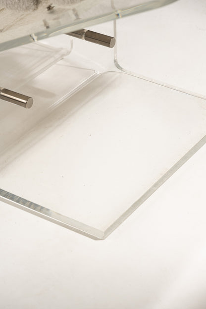 PLEXIGLASS LOUNGE CHAIR, 1970s