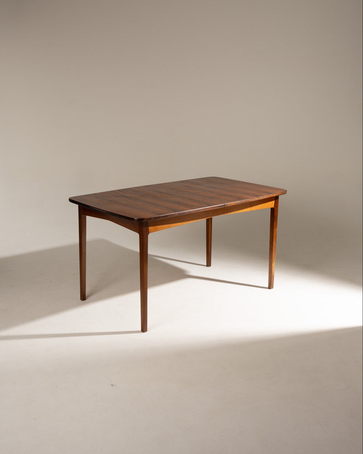Rosewood dining table, 1970s