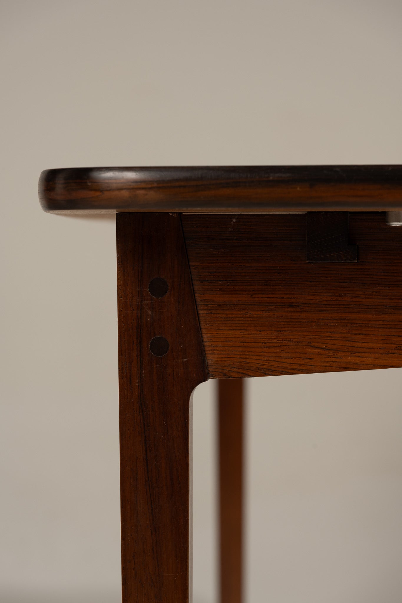 Rosewood dining table, 1970s