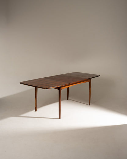 Rosewood dining table, 1970s