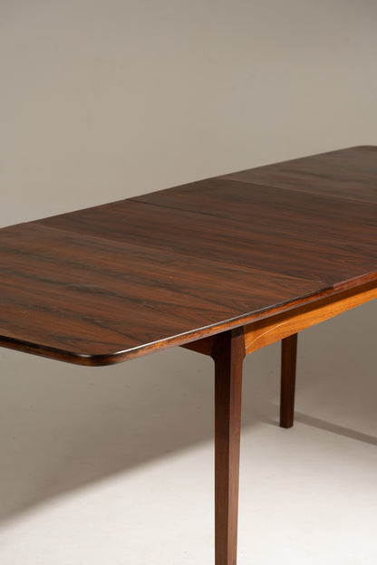Rosewood dining table, 1970s