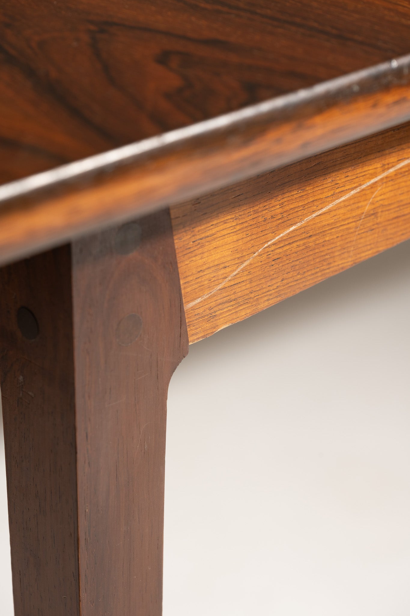 Rosewood dining table, 1970s