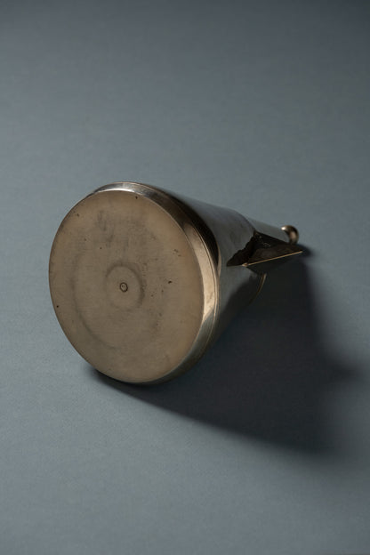 Silver-plated metal tea set, 1950s