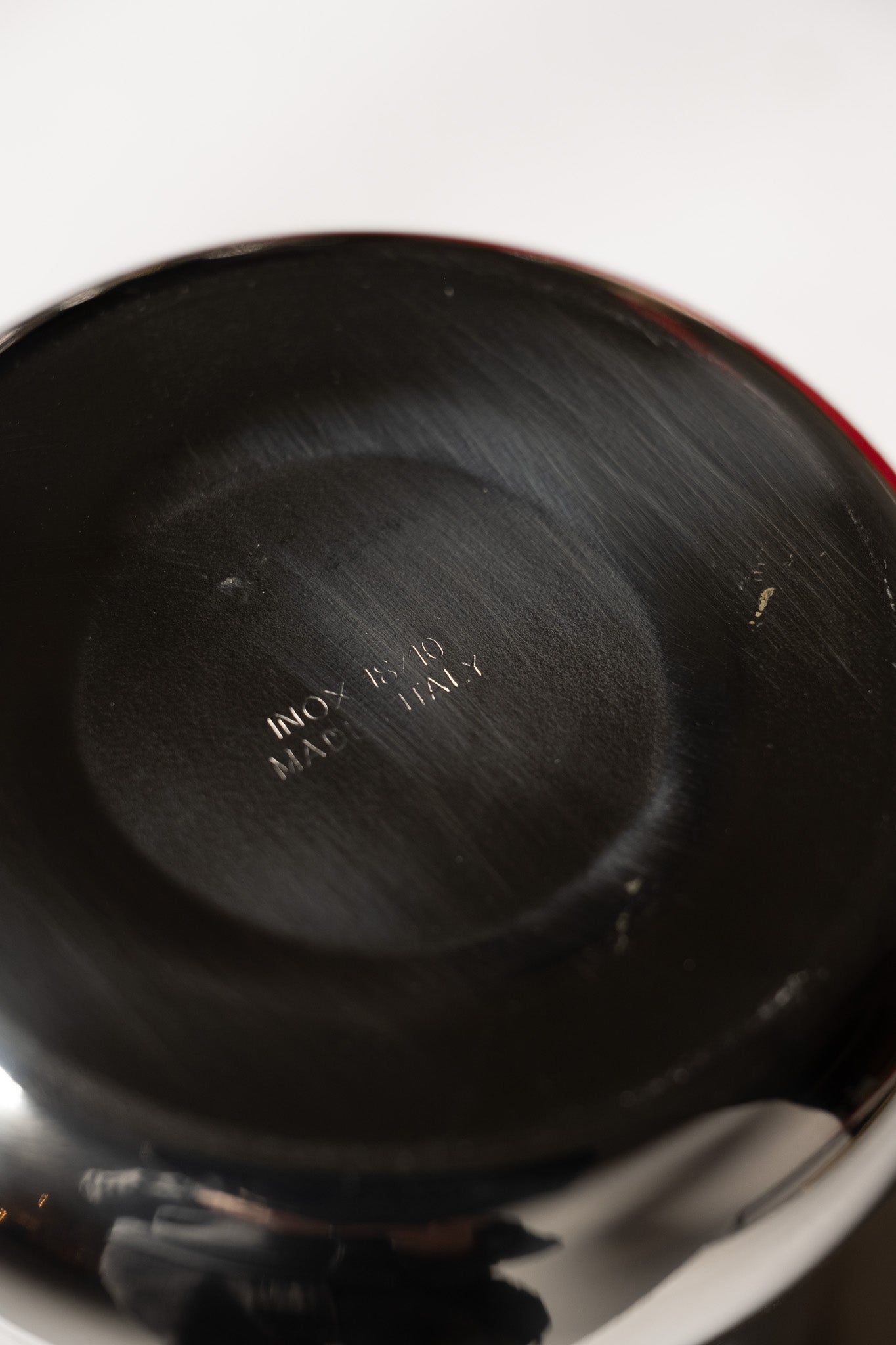 SERVICE À CAFÉ EN INOX ET LAITON, ITALIE, 1980s