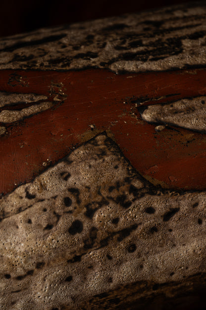 TABLE LAMP IN CHAMOTTE CERAMIC, 1970s